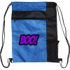 Custom Print Color Block Drawstring Backpack Thumbnail