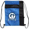 Custom Print Color Block Drawstring Backpack Thumbnail