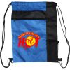 Custom Print Color Block Drawstring Backpack Thumbnail
