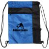 Custom Print Color Block Drawstring Backpack Thumbnail