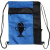 Custom Print Color Block Drawstring Backpack Thumbnail