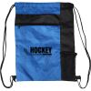Custom Print Color Block Drawstring Backpack Thumbnail