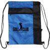 Custom Print Color Block Drawstring Backpack Thumbnail