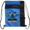 Custom Print Color Block Drawstring Backpack Thumbnail