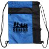 Custom Print Color Block Drawstring Backpack Thumbnail