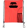 Custom Print Dual Pocket Drawstring Backpack Thumbnail