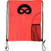 Custom Print Dual Pocket Drawstring Backpack Thumbnail