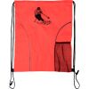 Custom Print Dual Pocket Drawstring Backpack Thumbnail