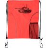 Custom Print Dual Pocket Drawstring Backpack Thumbnail