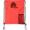 Custom Print Dual Pocket Drawstring Backpack Thumbnail