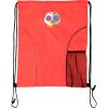 Custom Print Dual Pocket Drawstring Backpack Thumbnail