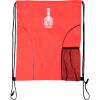 Custom Print Dual Pocket Drawstring Backpack Thumbnail