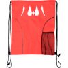 Custom Print Dual Pocket Drawstring Backpack Thumbnail