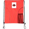 Custom Print Dual Pocket Drawstring Backpack Thumbnail