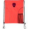 Custom Print Dual Pocket Drawstring Backpack Thumbnail