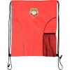 Custom Print Dual Pocket Drawstring Backpack Thumbnail