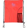 Custom Print Dual Pocket Drawstring Backpack Thumbnail